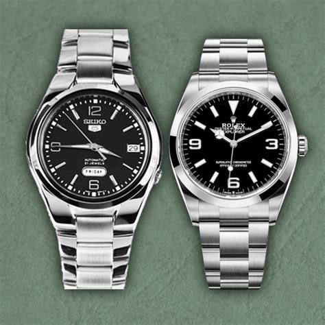 seiko looks like rolex explorer